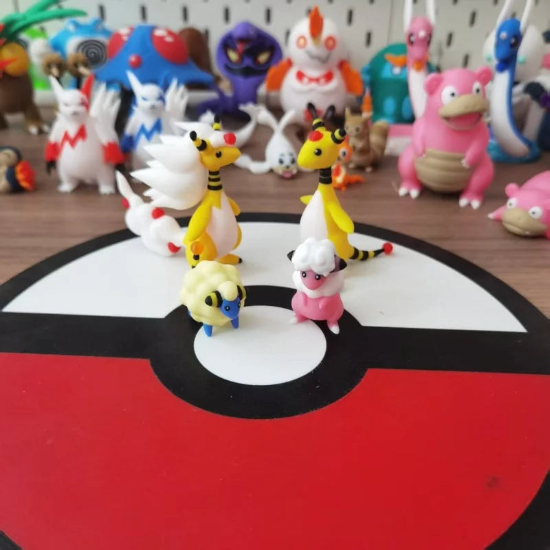Anime Mareep Flaaffy Ampharos Figure Proportion World Diy 3D Printing Cute Cartoon Character Desktop Model Children Gift Anime Mareep Flaaffy Ampharos Figure Proportion World Diy 3D Printing Cute Cartoon Character Desktop Model Children Gift